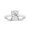 2.00ct Moissanite Bague de fiançailles Or blanc 14 carats