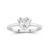 1.50ct Moissanite Bague de fiançailles Or blanc 14 carats