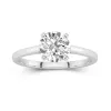 1.50ct Moissanite Bague de fiançailles Or blanc 18 carats