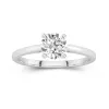 1.00ct Moissanite Bague de fiançailles Or blanc 14 carats