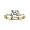 2.00ct Moissanite Engagement Ring 14K Gold