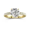 2.00ct Moissanite Engagement Ring 14K Gold