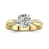 1.50ct Moissanite Engagement Ring 14K Gold