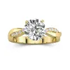 2.00ct Moissanite Engagement Ring 14K Gold