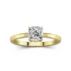 1.00ct Moissanite Engagement Ring 14K Gold