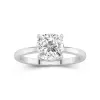 2.00ct Moissanite Engagement Ring Platinum