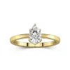 1.00ct Moissanite Bague de fiançailles Or 14 carats