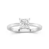 1.00ct Moissanite Bague de fiançailles Platine