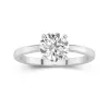 1.50ct Moissanite Engagement Ring Platinum