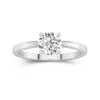 1.00ct Moissanite Bague de fiançailles Or blanc 14 carats