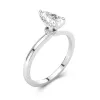 1.00ct Moissanite Engagement Ring Platinum