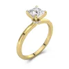 1.50ct Moissanite Engagement Ring 14K Gold