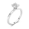 1.50ct Moissanite Engagement Ring Platinum