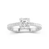 Glory Asscher 1.50ct Moissanite Engagement Ring