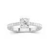 Glory Cushion 1.00ct Moissanite Engagement Ring