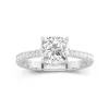 Glory Cushion 2.00ct Moissanite Engagement Ring