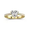 Glory Heart 1.50ct Moissanite Engagement Ring