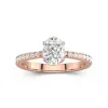 Glory Oval 1.50ct Moissanite Engagement Ring