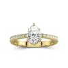 Glory Pear 1.50ct Moissanite Engagement Ring