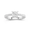 Glory Princess 1.00ct Moissanite Engagement Ring