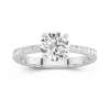 Glory Round 1.50ct Moissanite Engagement Ring