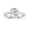 Glory Round 2.00ct Moissanite Engagement Ring