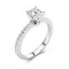 Glory Princess 1.50ct Moissanite Engagement Ring