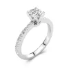 Glory Round 1.50ct Moissanite Engagement Ring