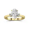 2.00ct Moissanite Engagement Ring 14K Gold