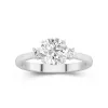 1.50ct Moissanite Engagement Ring 14K White Gold