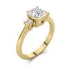 1.50ct Moissanite Engagement Ring 14K Gold