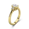 1.50ct Moissanite Engagement Ring 14K Gold