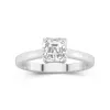 1.50ct Moissanite Engagement Ring 14K White Gold