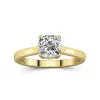 1.50ct Moissanite Engagement Ring 14K Gold