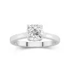 1.50ct Moissanite Engagement Ring 18K White Gold