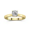 1.00ct Moissanite Engagement Ring 14K Gold