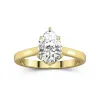 2.00ct Moissanite Engagement Ring 14K Gold