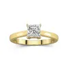 1.00ct Moissanite Engagement Ring 14K Gold