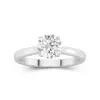 1.50ct Moissanite Engagement Ring 14K White Gold