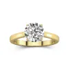 2.00ct Moissanite Engagement Ring 14K Gold