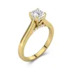 1.00ct Moissanite Engagement Ring 14K Gold