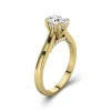 1.50ct Moissanite Engagement Ring 14K Gold