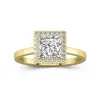 1.50ct Moissanite Engagement Ring 14K Gold