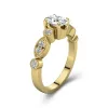 Retro Oval 1.00ct Moissanite Engagement Ring