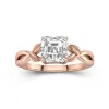 2.00ct Moissanite Bague de fiançailles Argent sterling 925