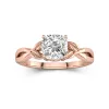 1.50ct Moissanite Engagement Ring 925 Sterling Silver