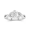 1.50ct Moissanite Engagement Ring 925 Sterling Silver
