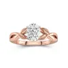 1.50ct Moissanite Engagement Ring 925 Sterling Silver
