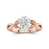 2.00ct Moissanite Engagement Ring 925 Sterling Silver