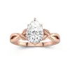2.00ct Moissanite Engagement Ring 925 Sterling Silver